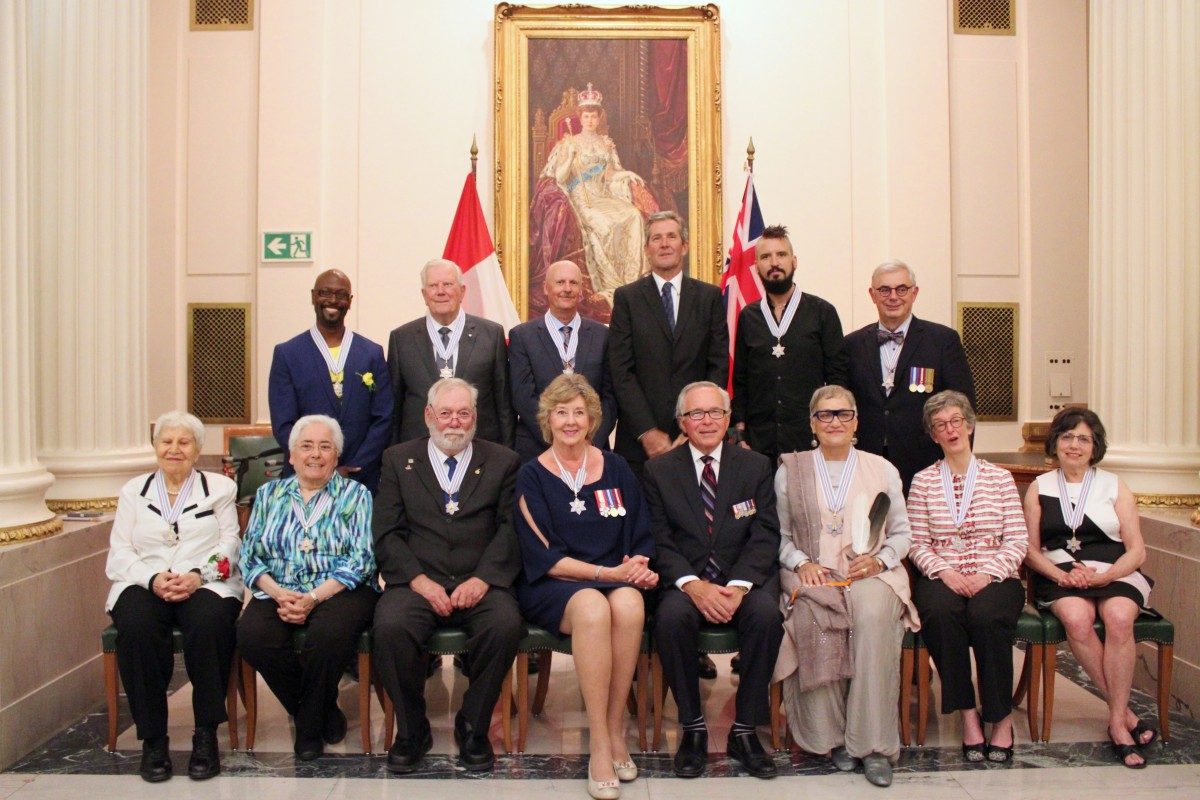 The 2018 Order of Manitoba inductees and special guests