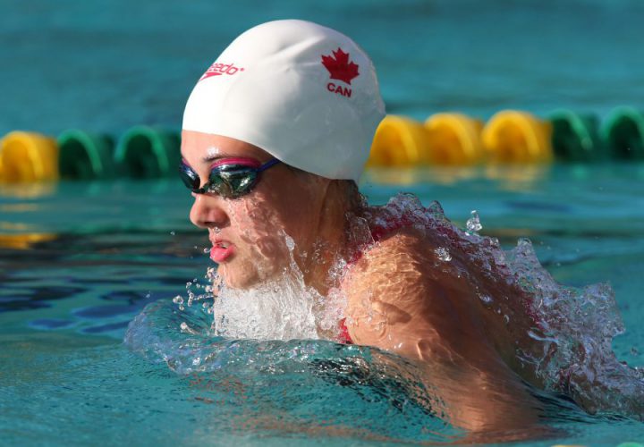 Bison swimmer Kelsey Wog// Photo: Scott Grant, Swimming Canada