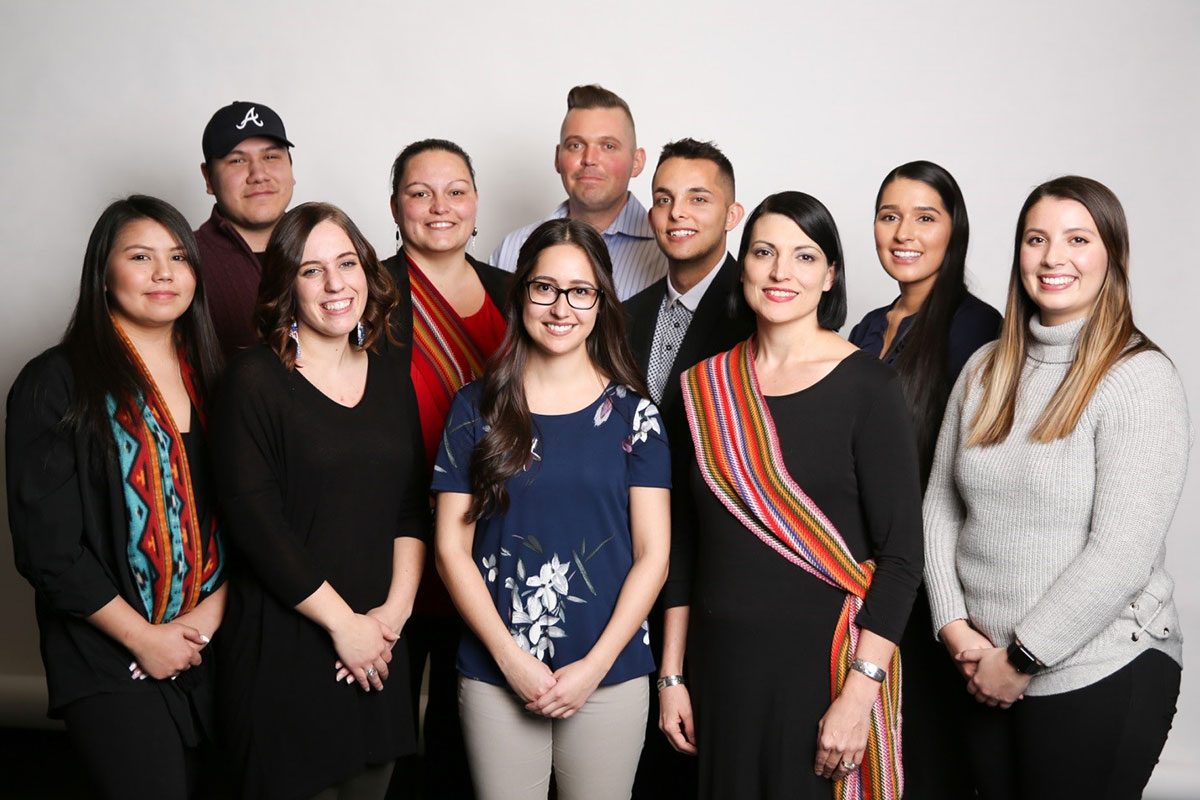 Members of ICE 2017-2018: (left to right) Ashley Daniels, Brendan Wood, Taylor Morriseau, Charlene Hallett, Carly McLellan, Tyler Koswin, Brandon Wozniak, Laura Forsythe, Gabrielle Wilson, Gillian McIvor.