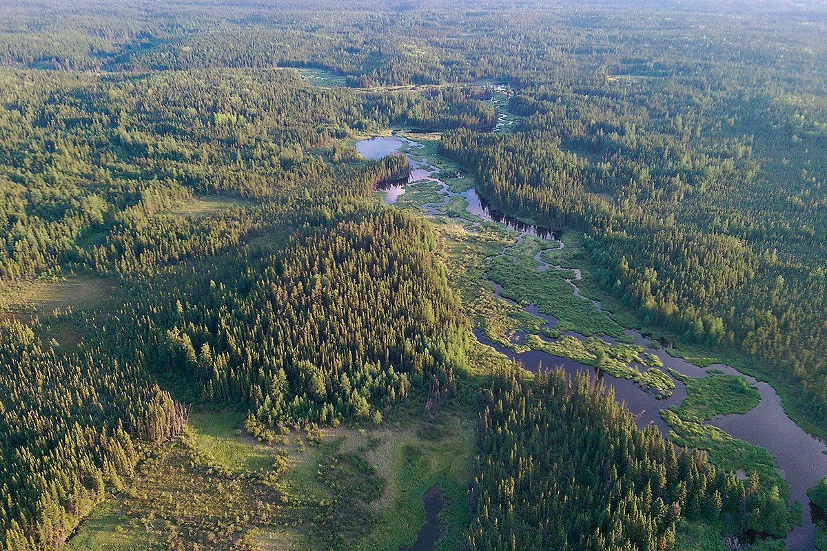 Tributary of the Nelson River, north of Lake Winnipeg. // PHOTO from Chani Welch