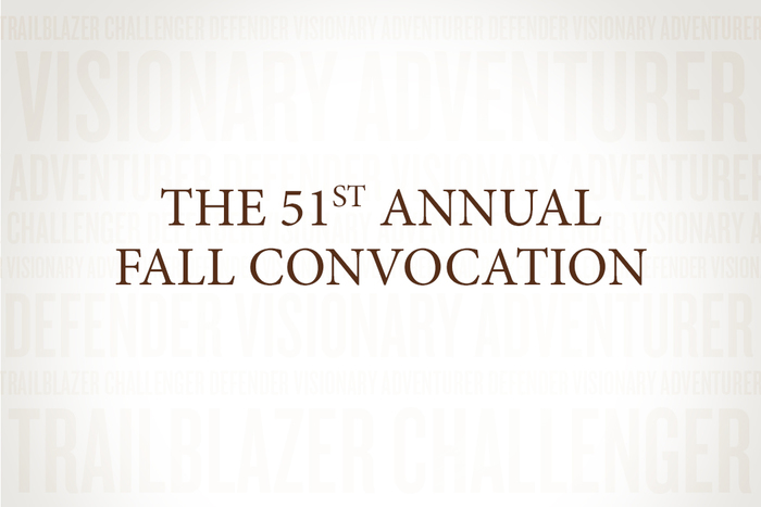 51st Annual Fall Convocation