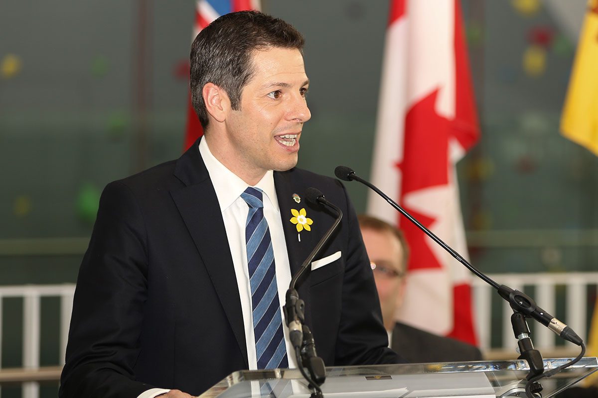 Mayor Brian Bowman.