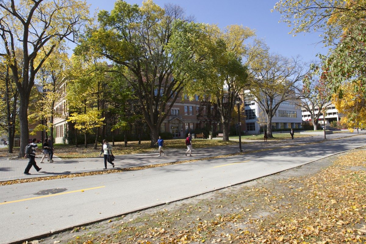 Fort Garry campus in fall