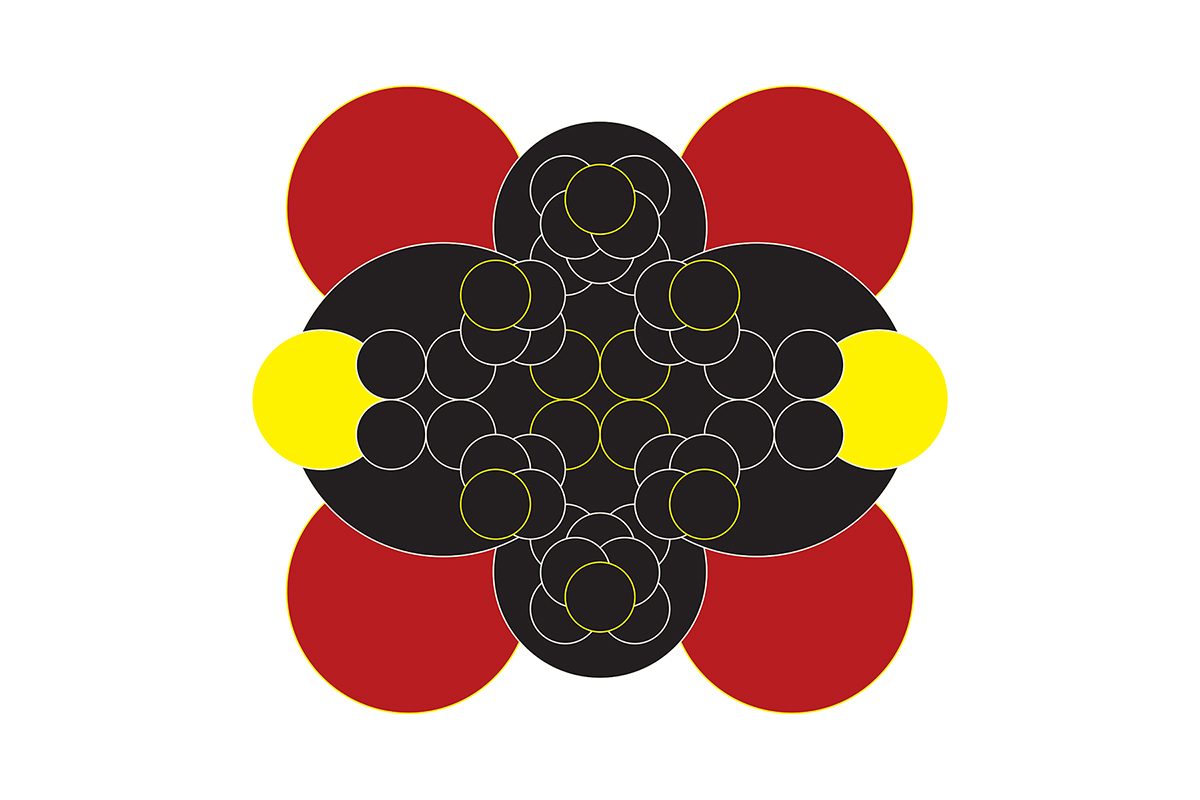 Graphic illustration. The commissioned illustration for this feature is by Sébastien Aubin. According to the artist, its inspiration is flowers growing, the idea of growing together and getting information from different sources. Aubin served as the University of Manitoba’s first Indigenous designer in residence at the School of Art from September 2017 to February 2018.