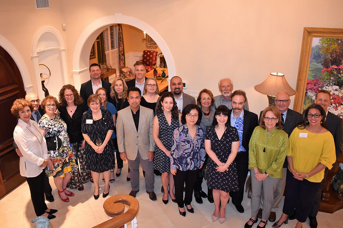 Alumni event in Houston, Texas.