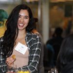 Student at the 2018 President's Scholars Reception