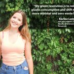 Karlee Lemus shares her 2019 sustainable resolution