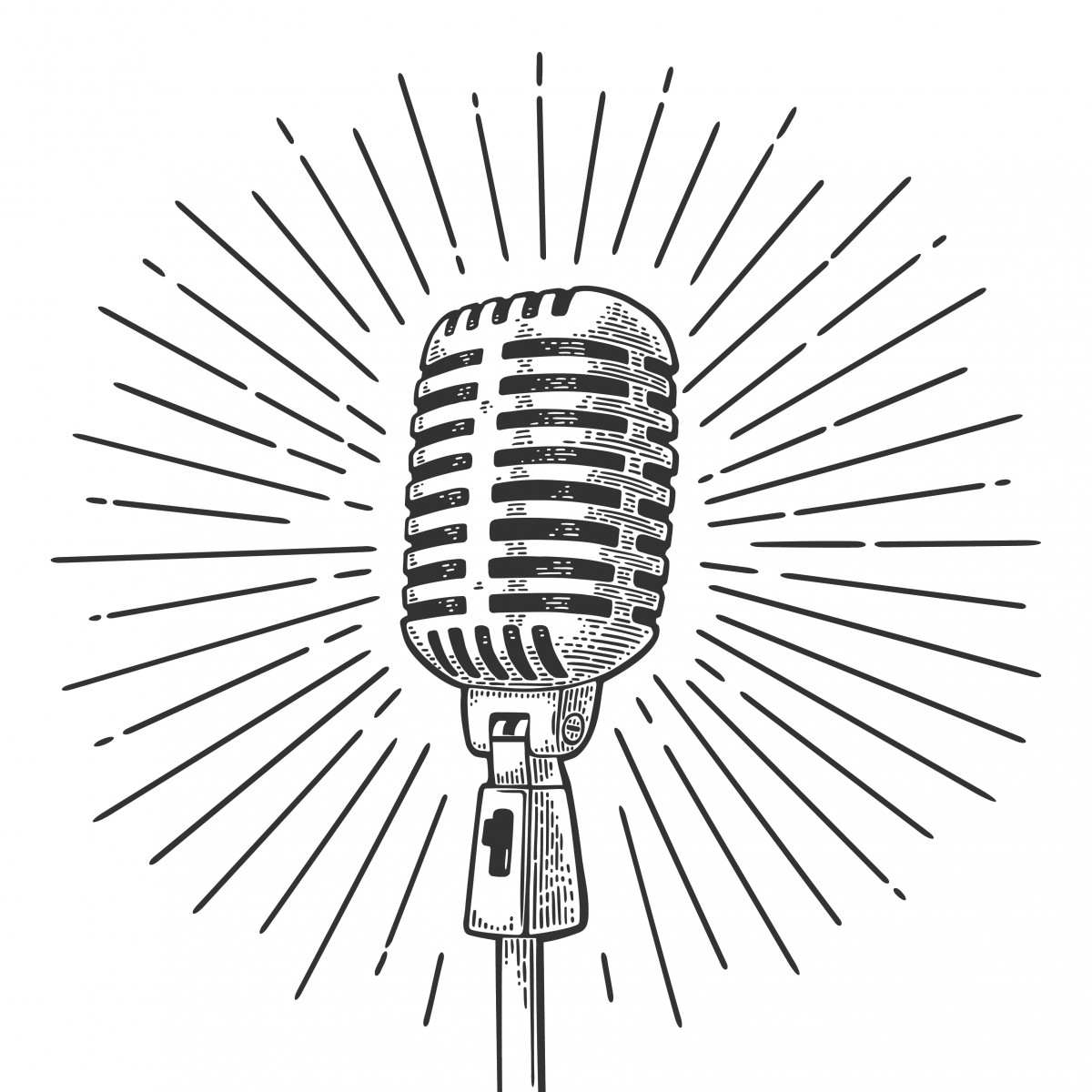 Microphone graphic from iStock.