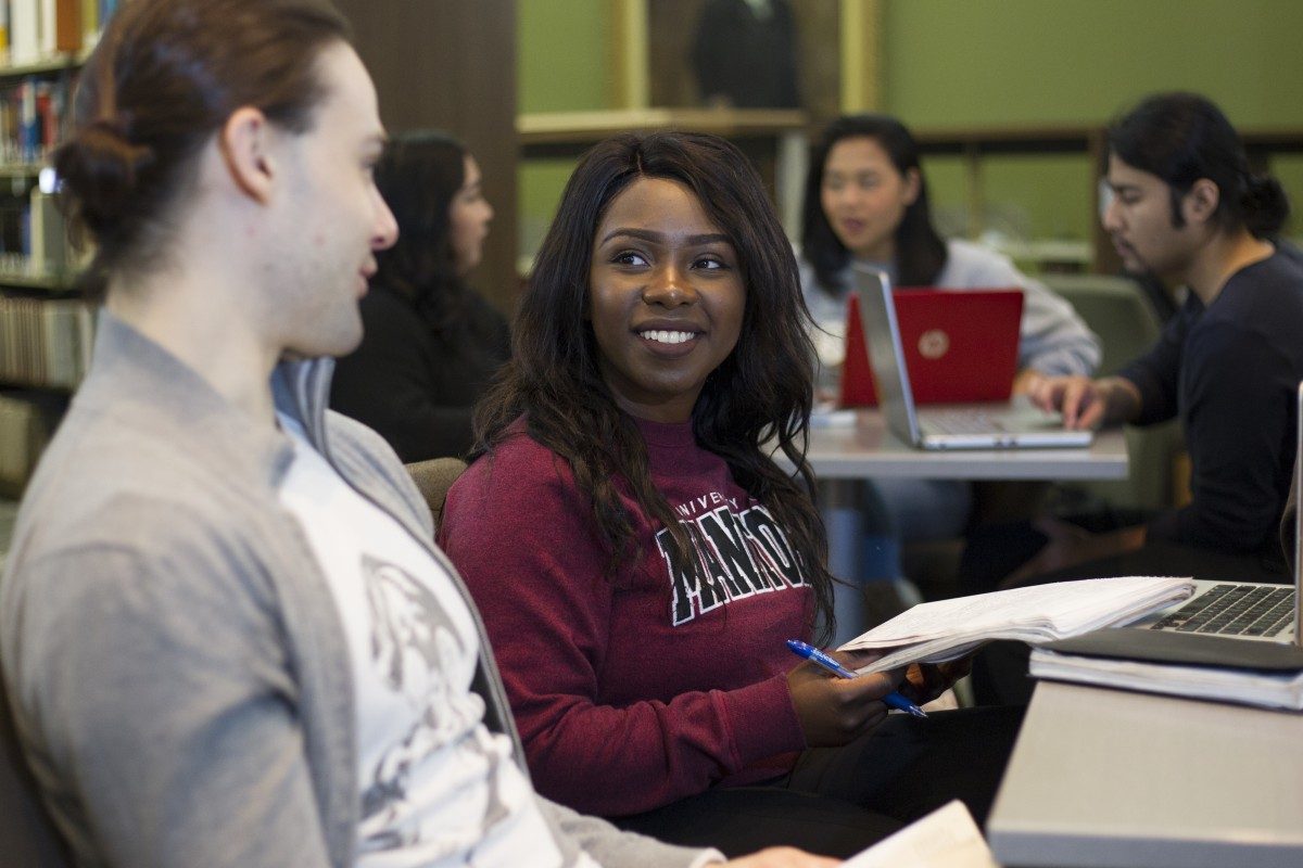 Students in class