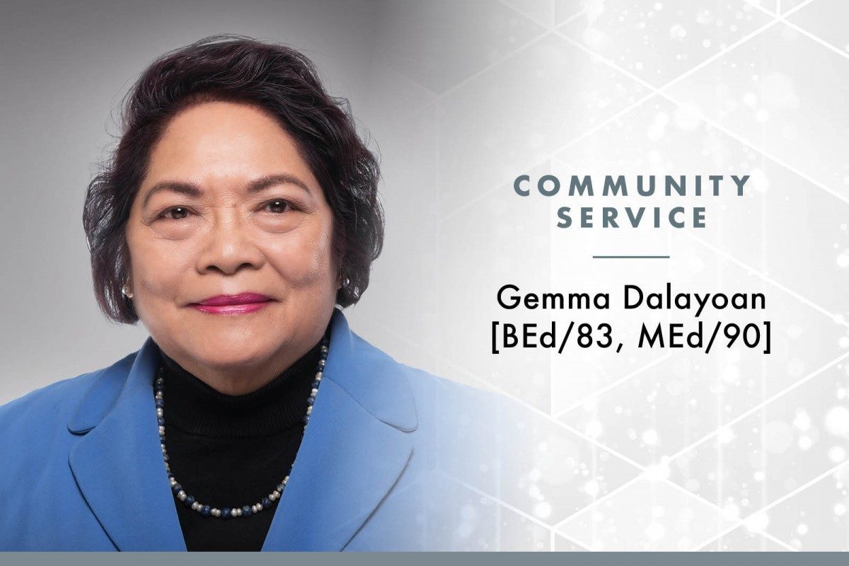 Gemma Dalayoan [BEd/83, MEd/90]