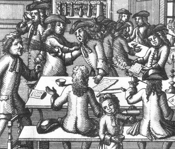 The Coffeehouse Mob (1710), British Museum