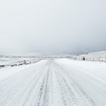 winter open road