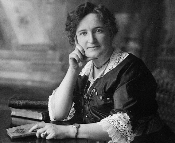 Nellie McClung – author, suffragist, social reformer – is considered one of Canada’s most inspirational women. // Photo by Cyril Jessop. Library and Archives Canada.