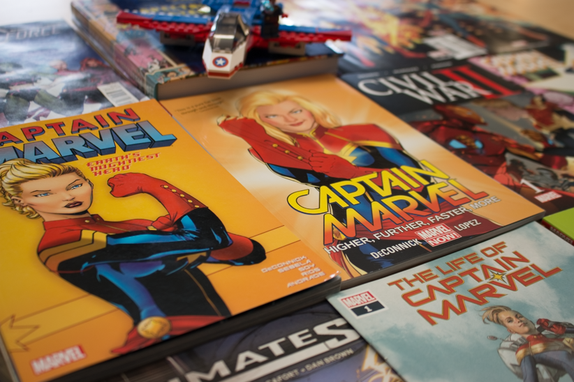 Comic book hero Captain Marvel hits the big screen