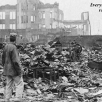 Screen shot from the display, "Everything you Treasure - For a World Free From Nuclear Weapons."