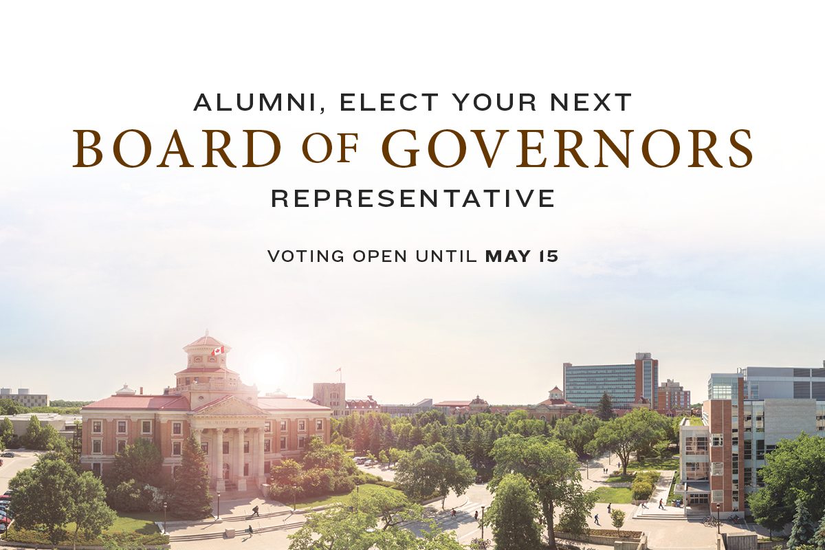 Alumni, elect your next Board of Governors representative - voting open until May 15