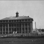 The Norway House Indian Residential School, Norway House, Manitoba, circa 1920-1930. // Image from Library and Archives Canada