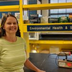 Alison Yarmill is a Radiation Safety Officer with the Environmental Health and Safety Office
