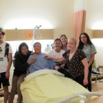 Students learned about nursing during the camp.