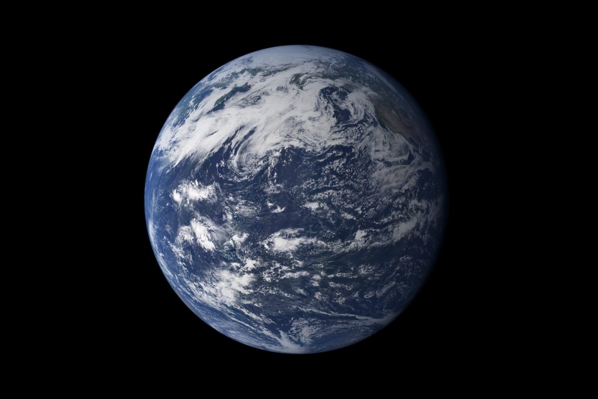 earth, seen from space