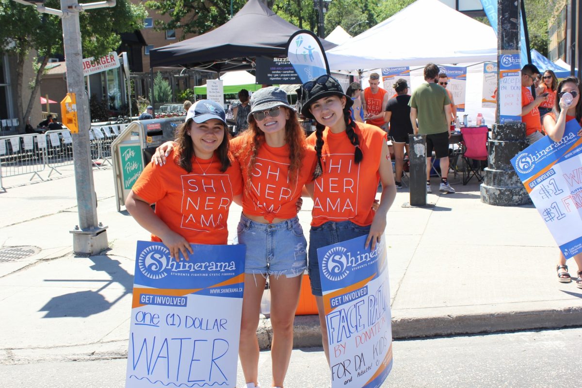 Volunteers get their shine on for cystic fibrosis at the 2018 Shine Day.