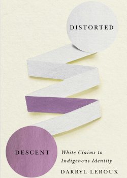 Book cover showing fabric unravelling
