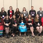 Group shot of Manitoba Aboriginal Youth Achievement Awards recipients