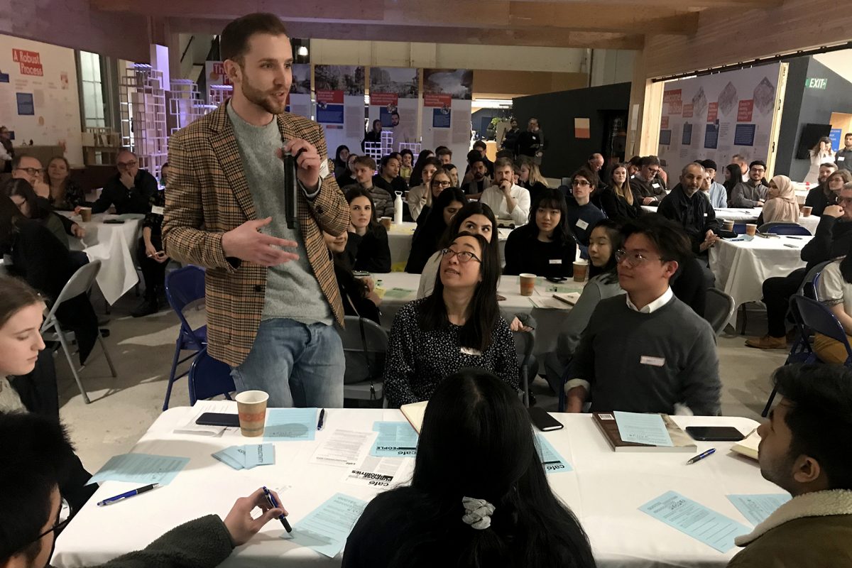 Table discussions at CAFE Ontario