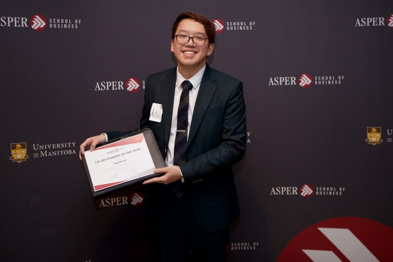Co-op student of the year – Calvin Loi