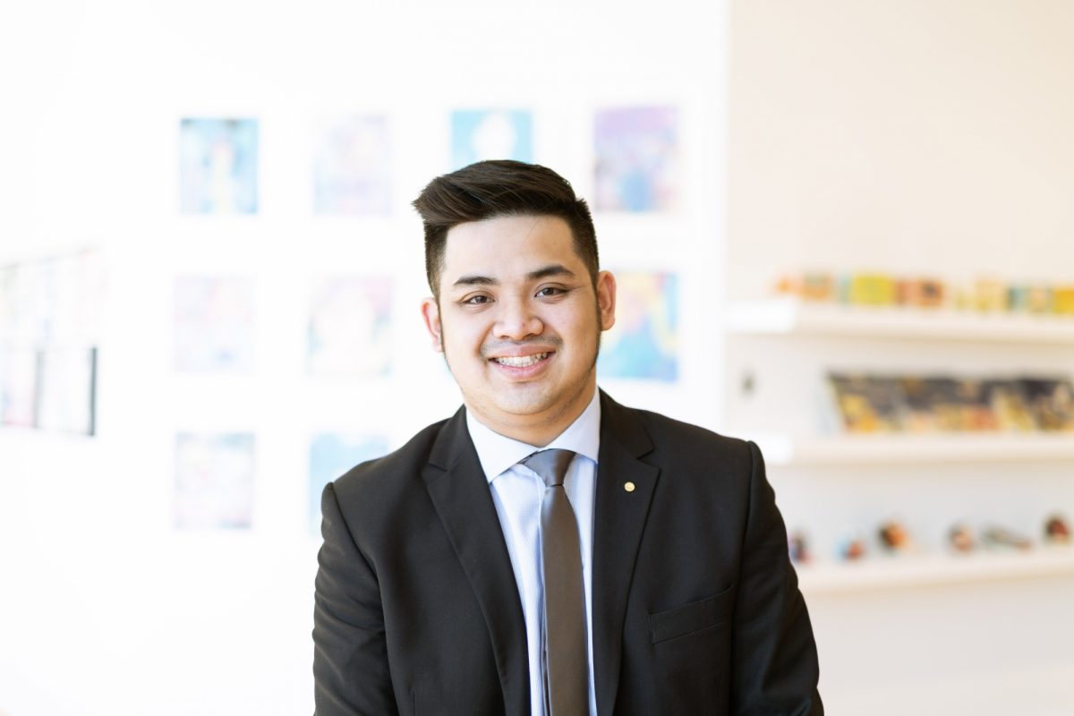 Tony Quach, 2019-20 Commerce Students' Association President and Business Students' Association President of the Year.