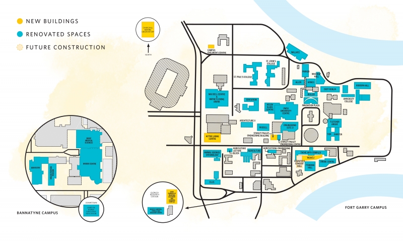 A copy of the Front and Centre map.