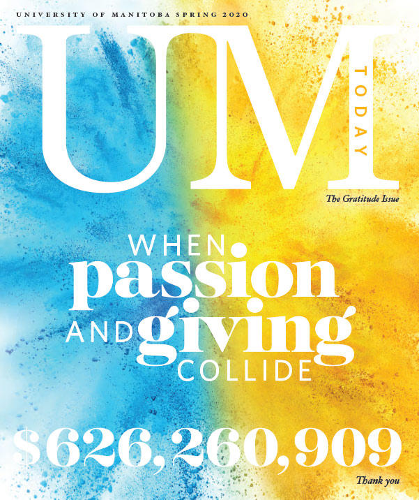 The 2020 Spring cover of UM Today: the Magazine.
