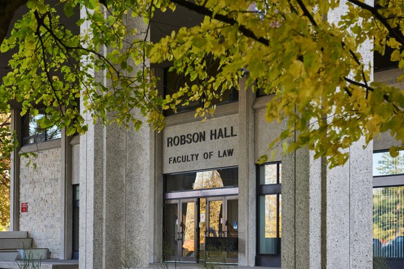 Robson Hall Faculty of Law