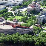 Drake building from above