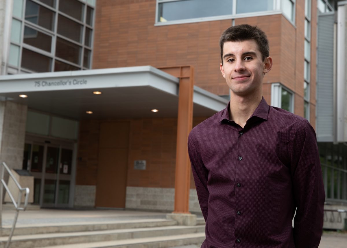 Joshua Bond, Schulich Leaders Scholarship recipient.