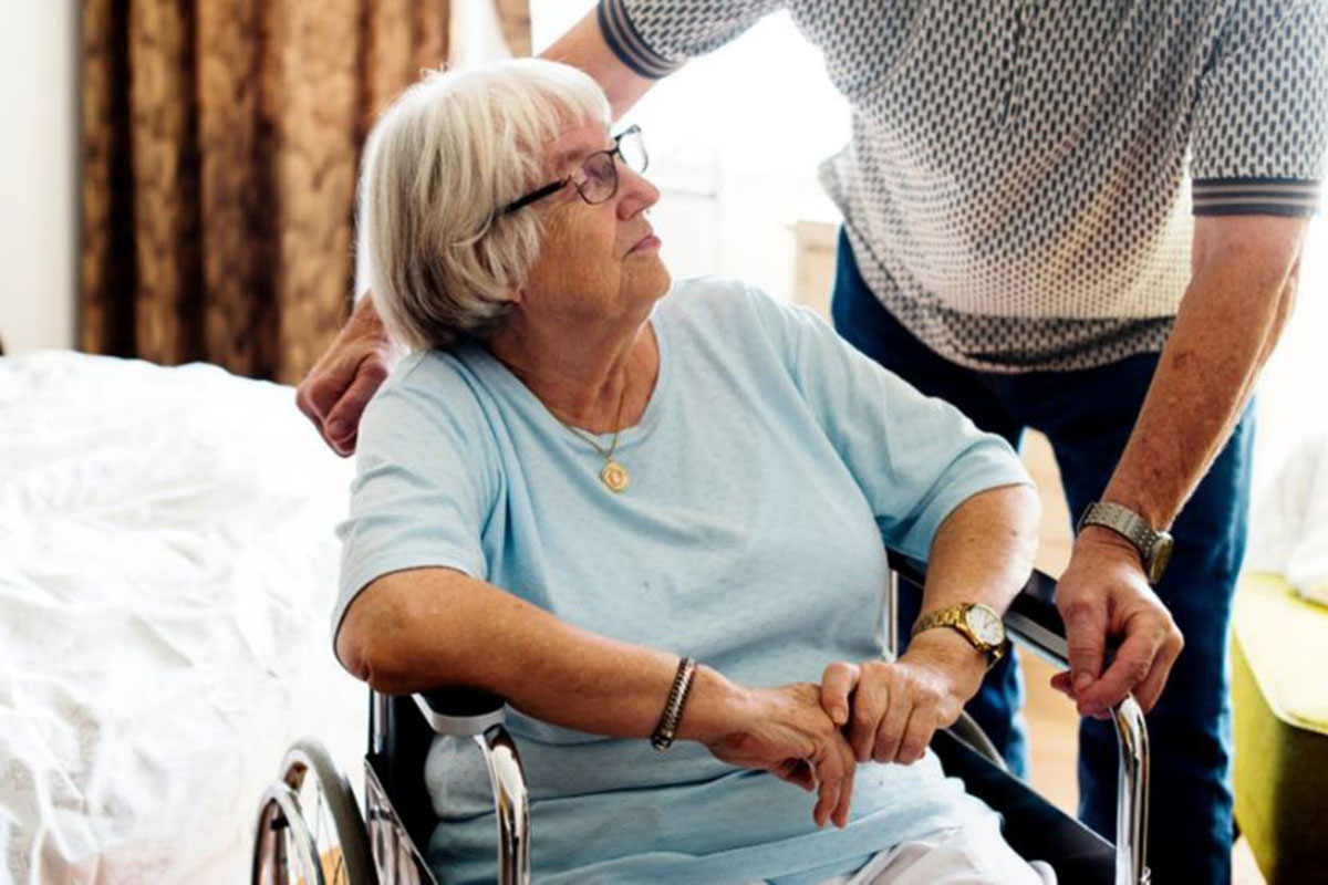 Older caregivers report unprecedented and unrelenting levels of responsibility, stress and isolation due to COVID-19 and pandemic-related protocols. // Image from Shutterstock