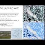 Maddie Harasyn shows the uses of drones in Arctic research