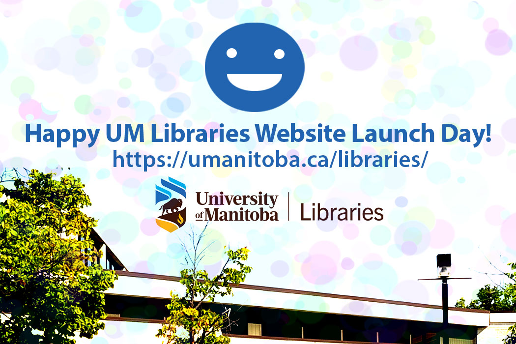 UM libraries web site launch.