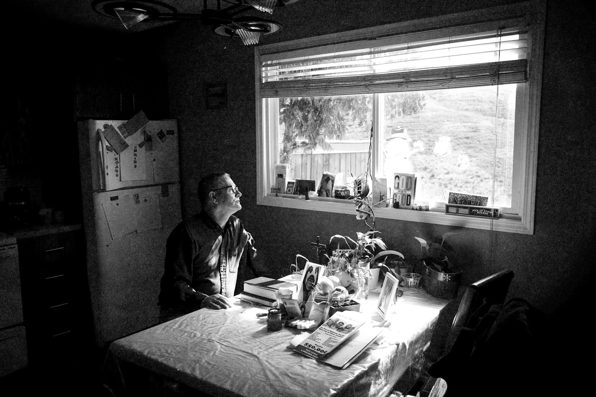 From his home in Alberta, David Milgaard still receives many appeals for help from inmates who say they've been wrongfully imprisoned // This photo and above by Todd Korol for the Globe and Mail