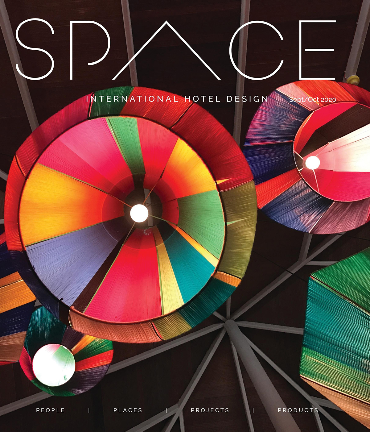 The Space International Hotel Design Magazine cover.