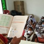 Classroom in Uttar Pradesh, India.
