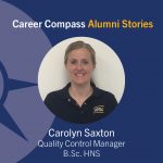 Carolyn Saxton Human Nutritional Sciences Alumni