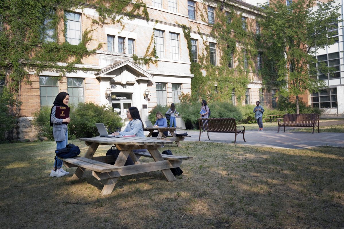 people on Fort Garry campus.