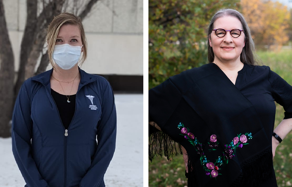 Miranda Stead and Brenda Peters-Watral in separate photos.