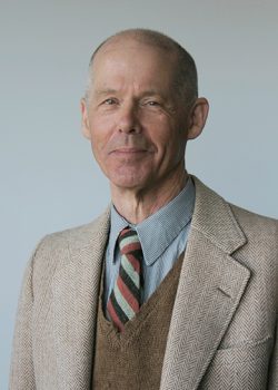 portrait of Professor Emeritus Cameron Harvey