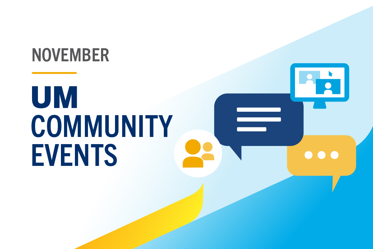 UM community events for November