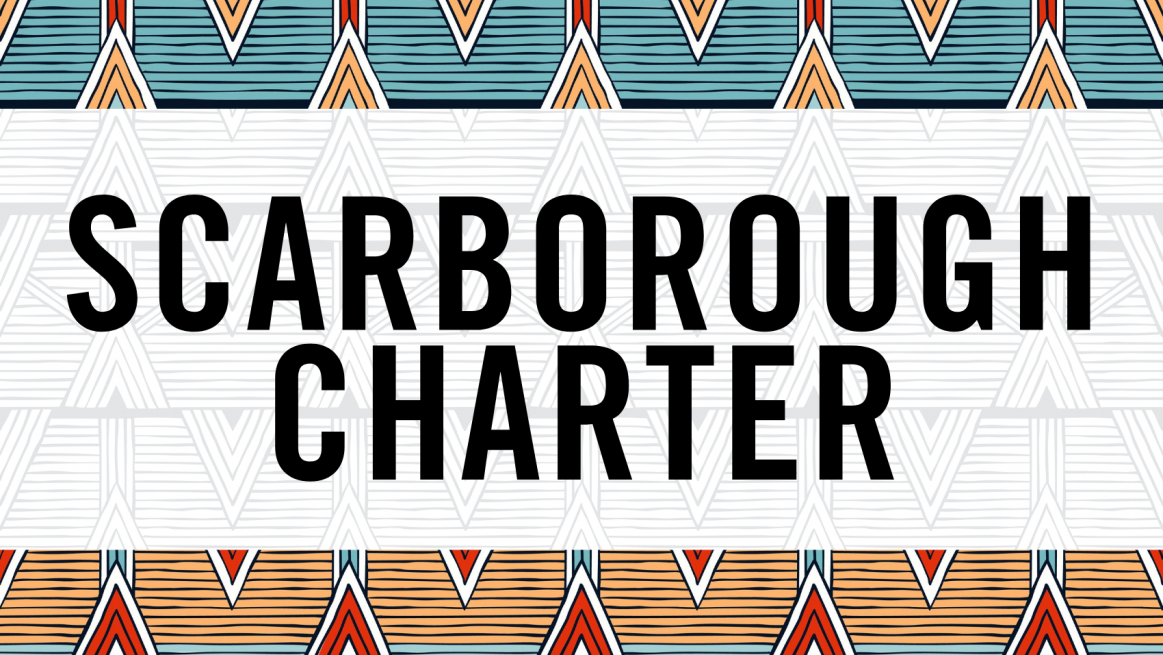 Scarborough Charter banner