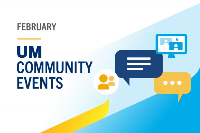 UM Today Community Events February 2022