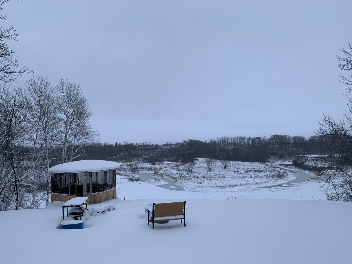 landscape of Pinawa, Manitoba