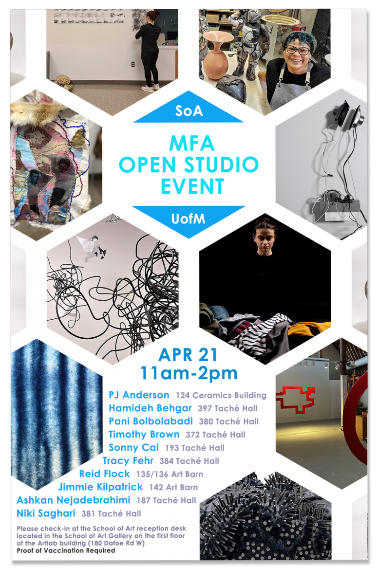 UM Today School of Art School of Art Graduate students open up their studios to the public